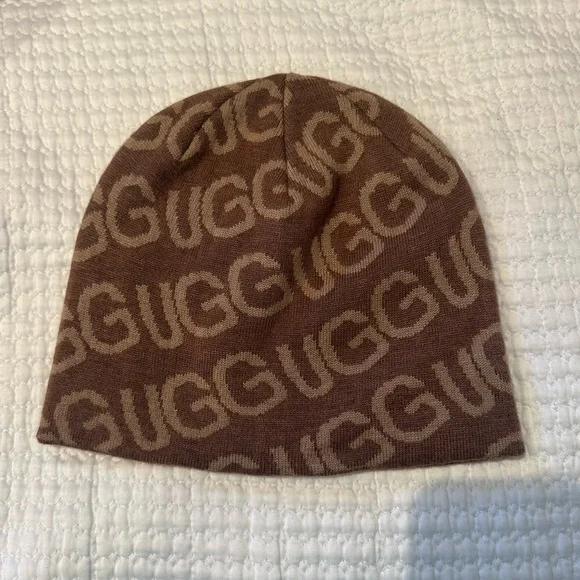 UGG Brown Beanie - Picture 2 of 3